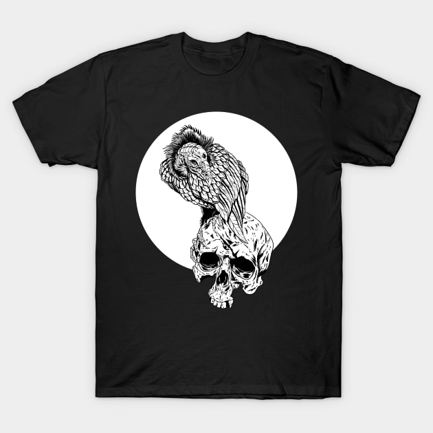 Head of Sorrow InkTober T-Shirt by kladenko